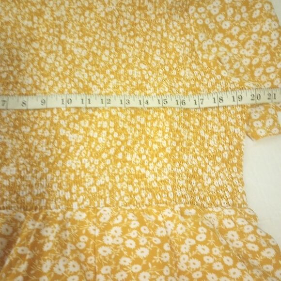 - Floral print tiered maxi dress with gathered elastic top & pleated short… - Picture 8 of 9